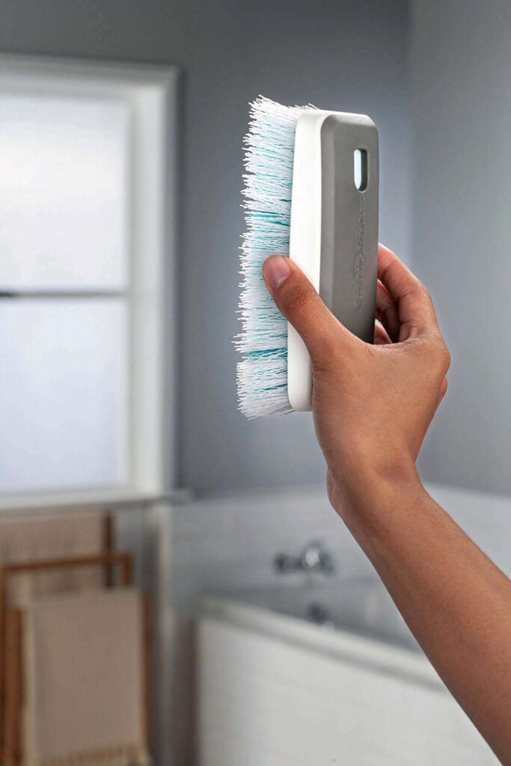 Scotch-Brite Deep Clean Brush, For Tile Floors and Walls, Shower Doors, Tubs, and More