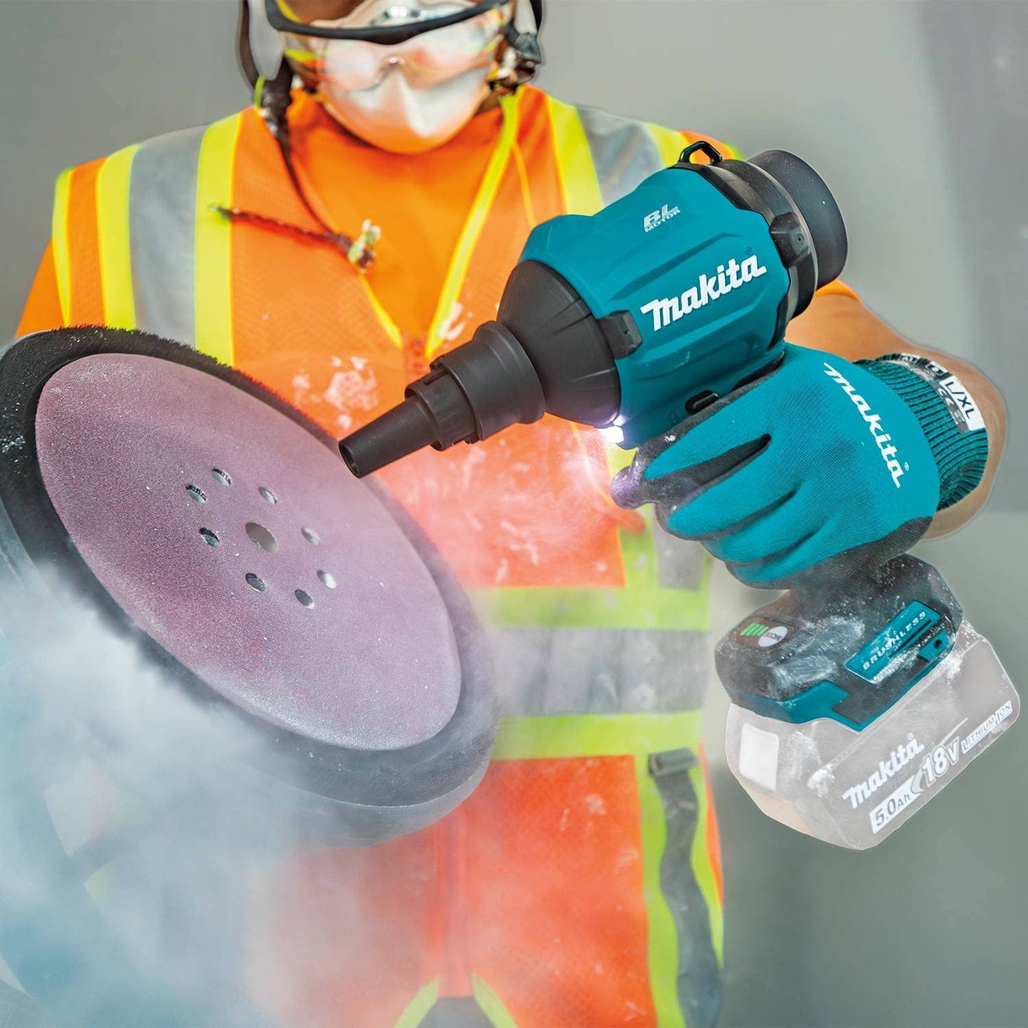 Makita XSA01Z 18V LXT® Brushless Cordless High Speed Blower/Inflator, Tool Only