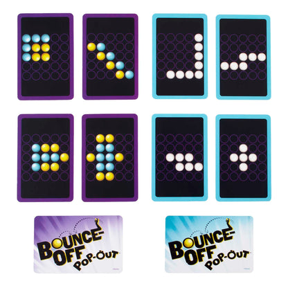 Mattel Games Bounce-Off Pop-Out Party Game for Family, Teens, Adults and Game Night, Balls Go Flying, No Batteries Required