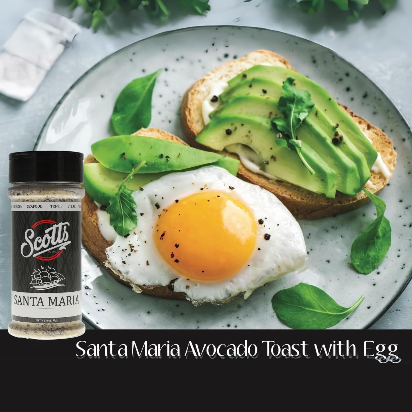 Scott's, Santa Maria Style Seasoning, 7 oz.