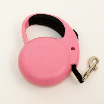 Hyper Pet Retractable Dog Leash, 8 ft. Walking Leash for Dogs up to 8 lbs., Extra Small, Pink