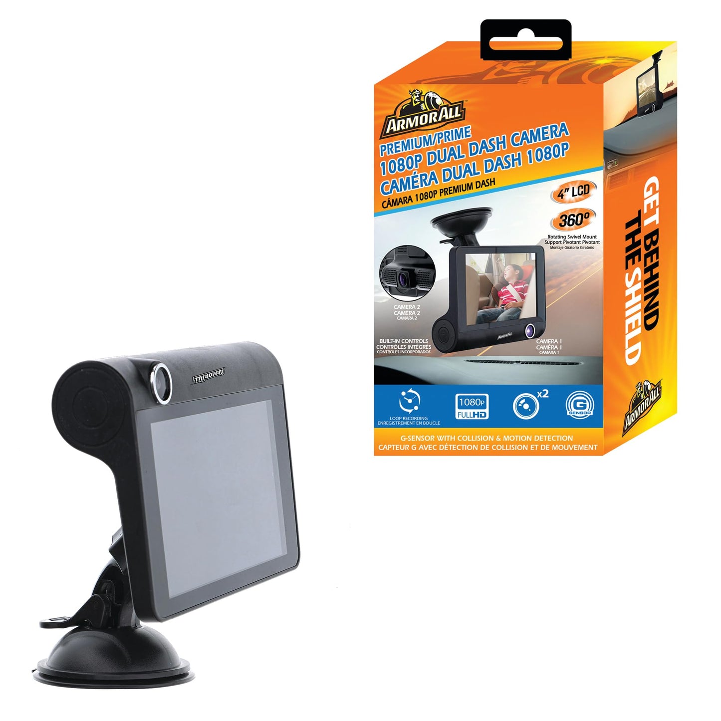 Xtreme ARMORALL Dual Lens Dash CAM