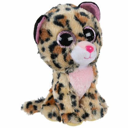 TY 2007516 Fiona Cat Beanie Boo Pink Stuffed Animal, Multicoloured, 3.1 x 2.75 x 5.51 Centimeters