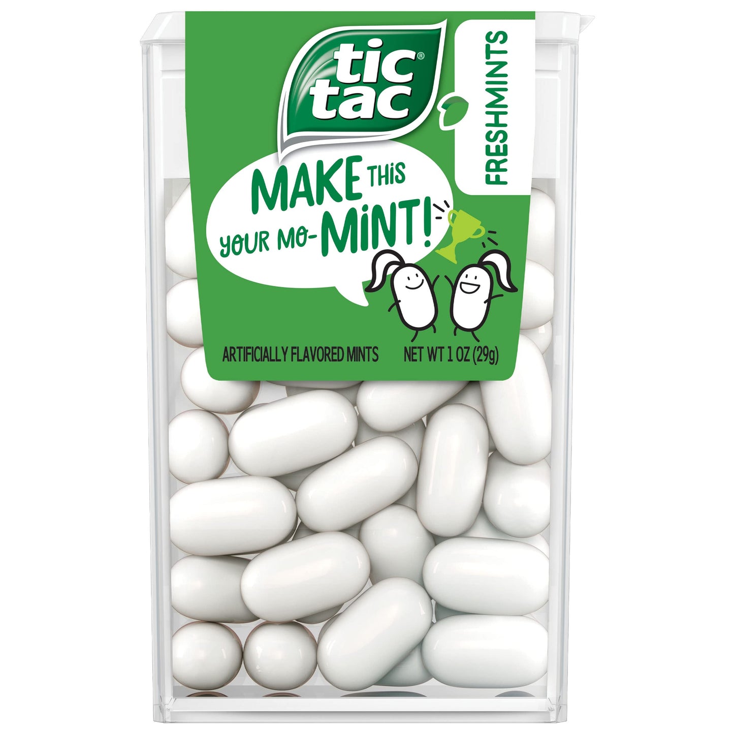 Tic Tac Orange Flavored Mints, Bulk 12 Pack, On-The-Go Refreshment, 1 Oz Each