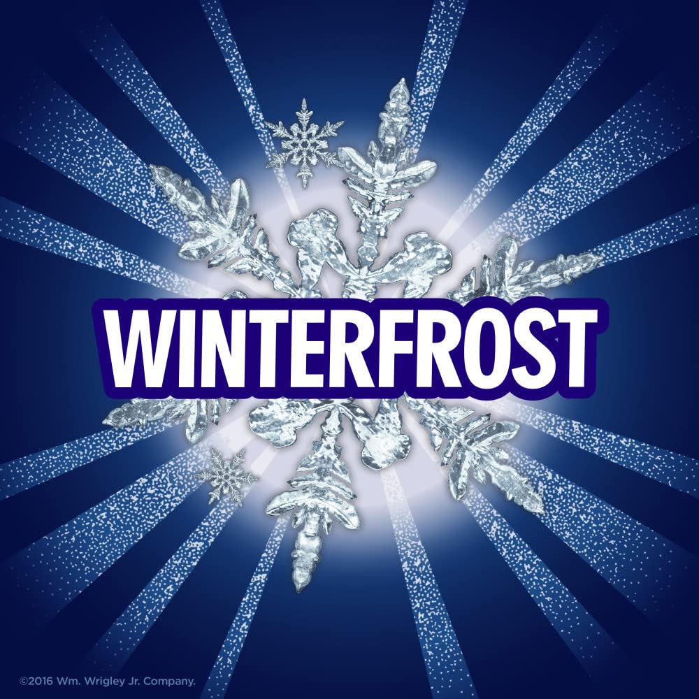 ECLIPSE Winterfrost Sugar Free Chewing Gum Bulk Pack, 18 Piece (Pack of 8)