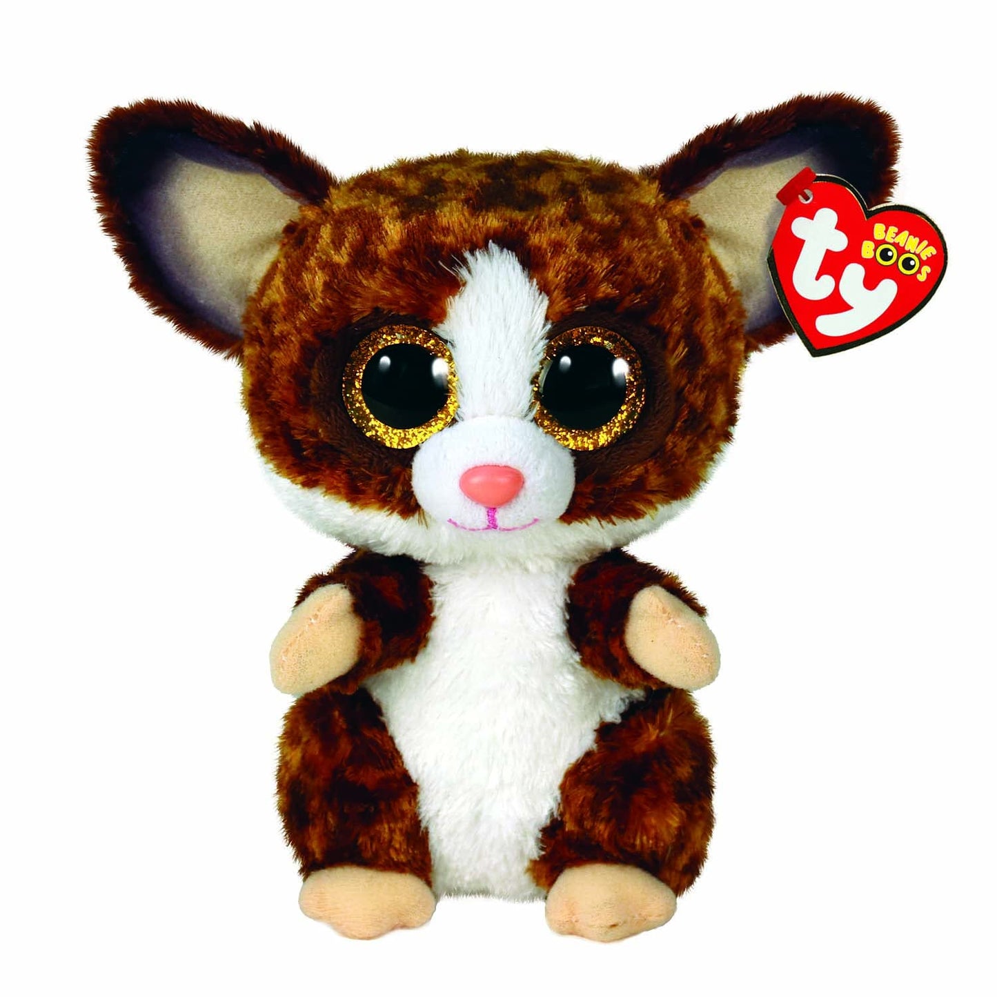TY 2007516 Fiona Cat Beanie Boo Pink Stuffed Animal, Multicoloured, 3.1 x 2.75 x 5.51 Centimeters