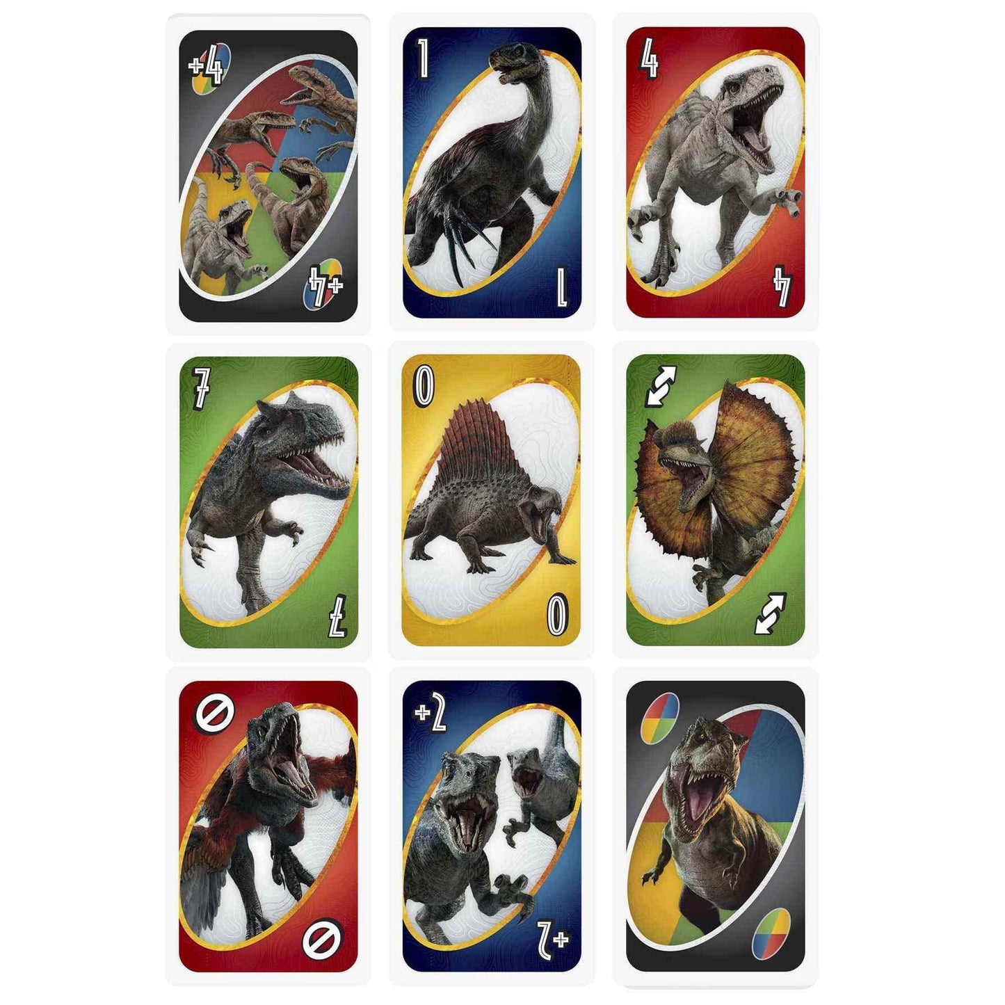 Jurassic World Toys Dominion Card Game with Themed Deck & Special Rule, Gift for Kid, Adult & Family Game Nights, Ages 7 Years Old & Up