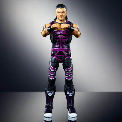 Mattel WWE Elite Action Figure & Accessories, 6-inch Collectible Dominik Mysterio with 25 Articulation Points, Life-Like Look & Swappable Hands