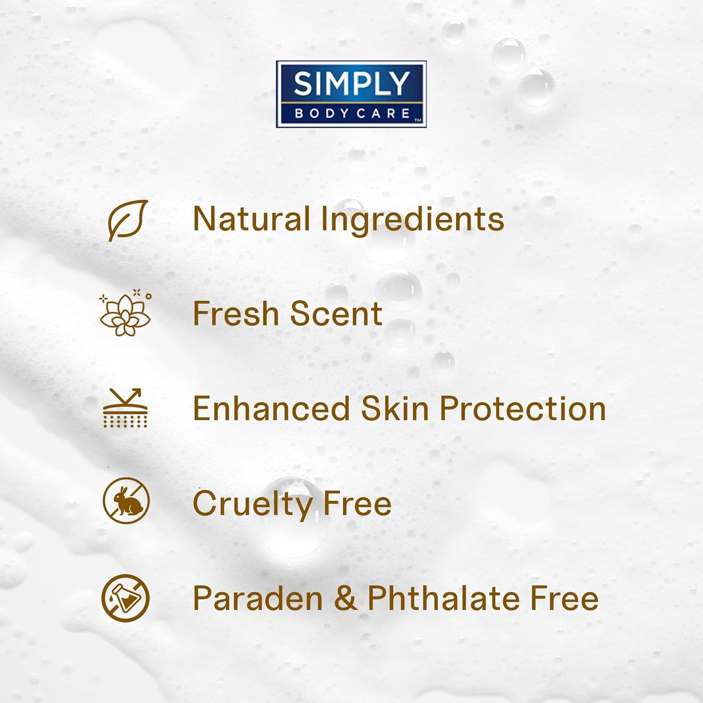 Simply Body Care - Shea Butter and Vanilla Natural Body Wash for Men & Women - Combats Body Odor & Promotes Hygiene - Ultimate Skin Cleanser - Long-Lasting Freshness - Daily Use - 34oz (Pack of 1)