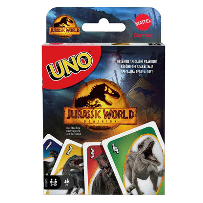 Jurassic World Toys Dominion Card Game with Themed Deck & Special Rule, Gift for Kid, Adult & Family Game Nights, Ages 7 Years Old & Up