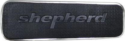 Shepherd Hardware 3314 Designer Satin Nickel Door Wedge with Non-Skid Rubber Base Grip