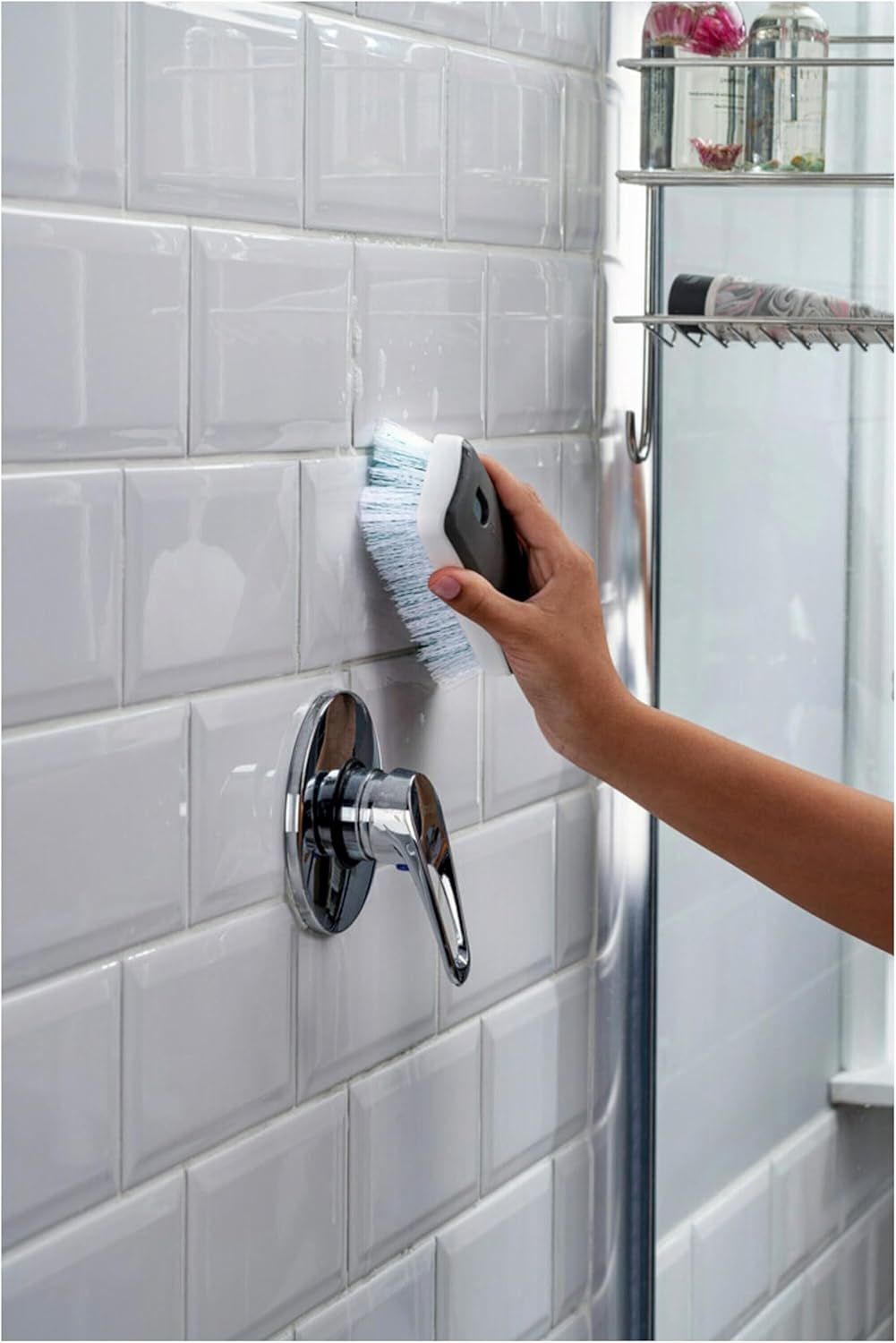 Scotch-Brite Deep Clean Brush, For Tile Floors and Walls, Shower Doors, Tubs, and More