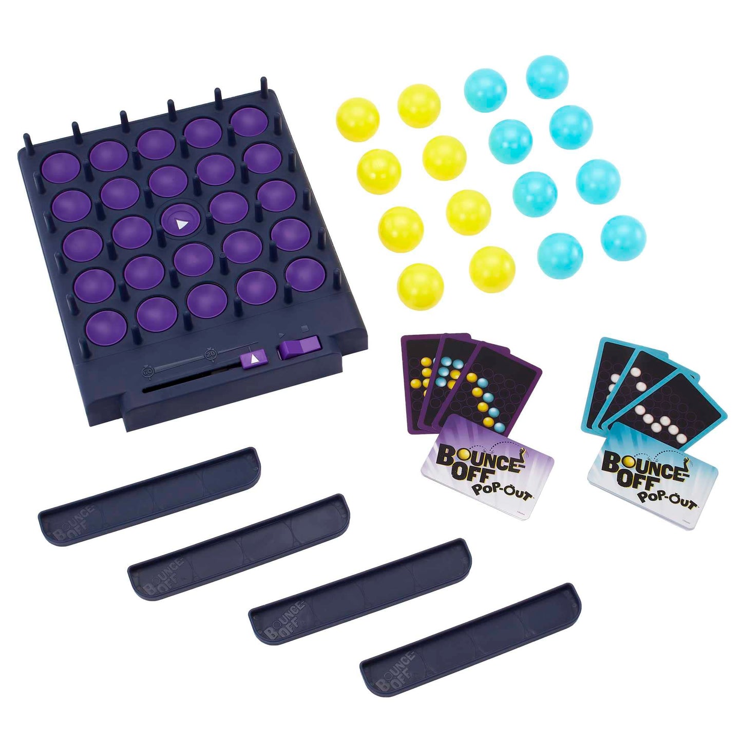 Mattel Games Bounce-Off Pop-Out Party Game for Family, Teens, Adults and Game Night, Balls Go Flying, No Batteries Required
