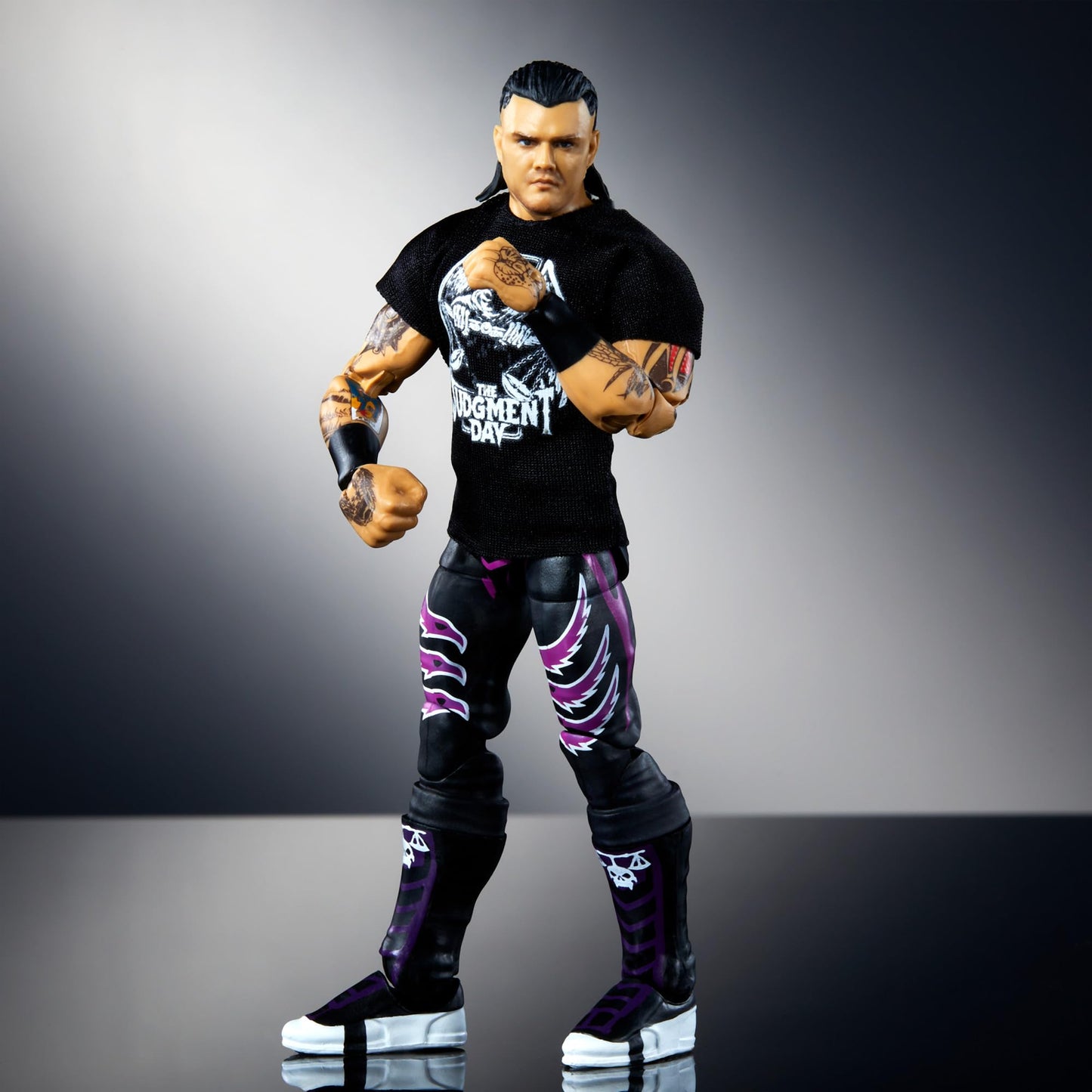 Mattel WWE Elite Action Figure & Accessories, 6-inch Collectible Dominik Mysterio with 25 Articulation Points, Life-Like Look & Swappable Hands
