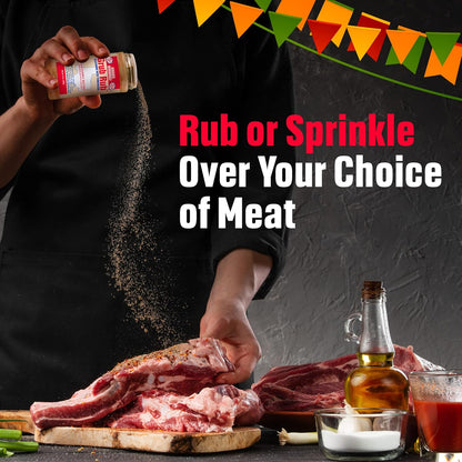 Grub Rub BBQ Seasoning & Meat Rubs for Smoking - Pork Rub, Steak Seasoning, & Brisket Rub - Award Winning Family Recipe - Moist, Tender, & Juicy Meats, Seafood, Veggies & More