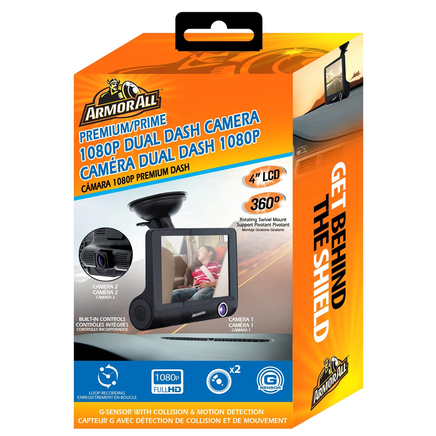 Xtreme ARMORALL Dual Lens Dash CAM
