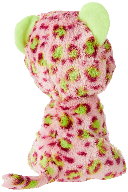 TY 2007516 Fiona Cat Beanie Boo Pink Stuffed Animal, Multicoloured, 3.1 x 2.75 x 5.51 Centimeters