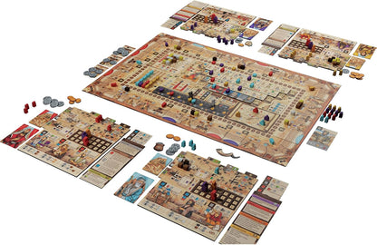 Renegade Game Studios: Ezra & Nehemiah - Strategy Board Game, Rebuild The Great City of Jerusalem, Card-Driven Game, Ages 13+, 1-4 Players, 120 Min