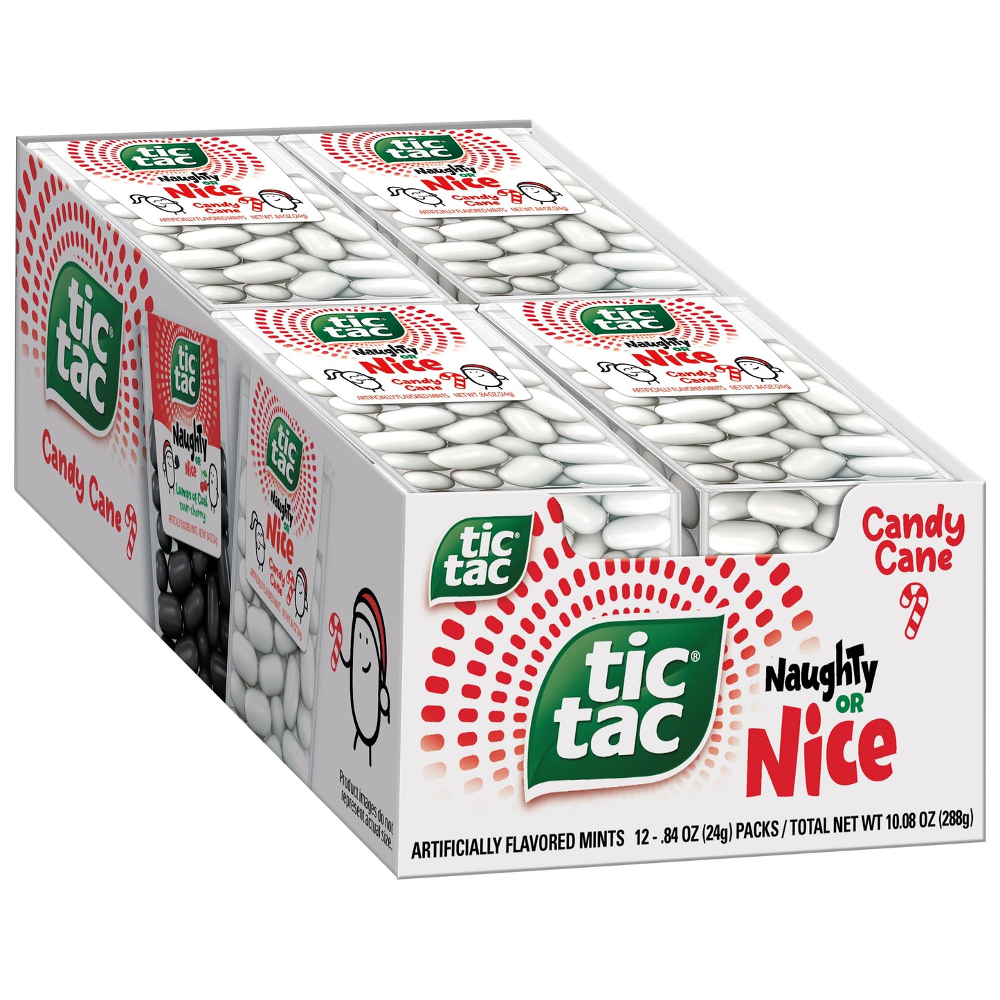 Tic Tac Orange Flavored Mints, Bulk 12 Pack, On-The-Go Refreshment, 1 Oz Each
