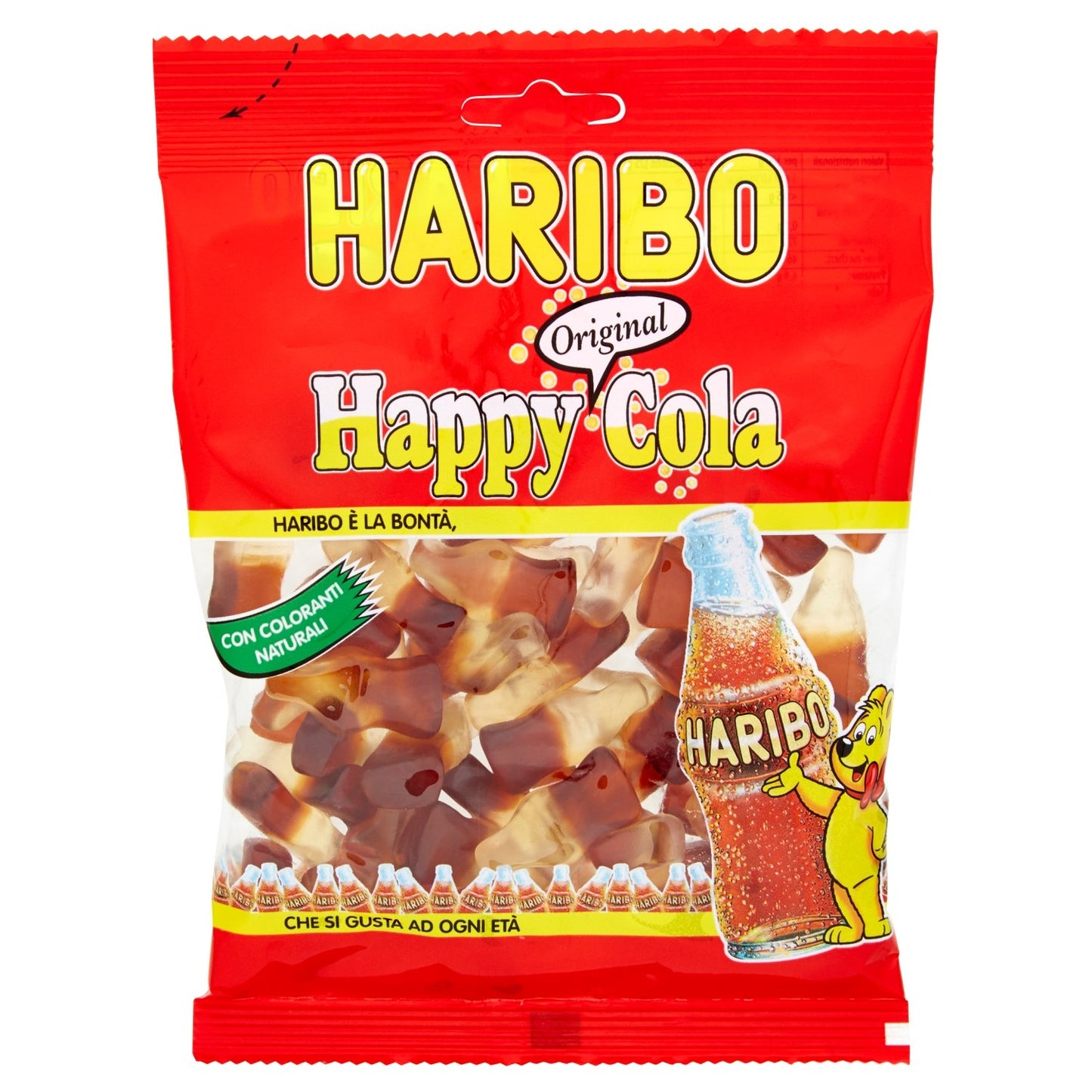 HARIBO Gummi Candy, Original Goldbears Gummy Bears, 5 Ounce Share Size Bags (12 Packs) Delicious Soft & Chewy Sweet Snacks, Assorted Fruity Flavors