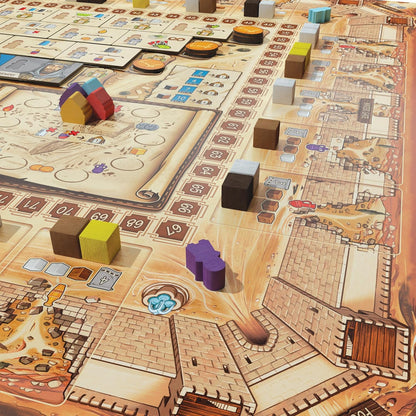 Renegade Game Studios: Ezra & Nehemiah - Strategy Board Game, Rebuild The Great City of Jerusalem, Card-Driven Game, Ages 13+, 1-4 Players, 120 Min