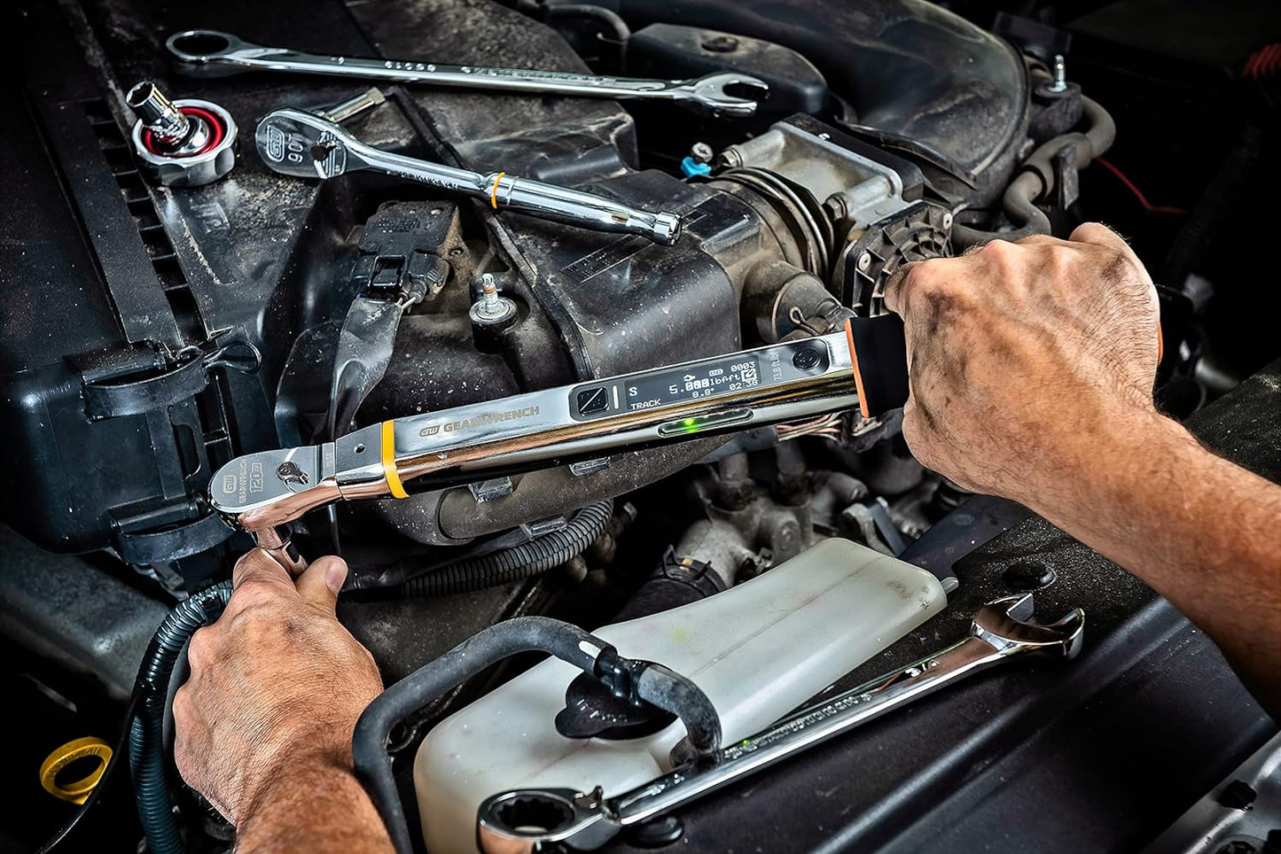 GEARWRENCH 3/8" 120XP™ E-Spec Electronic Interchangeable Head Torque Wrench 20-100Nm - 85245